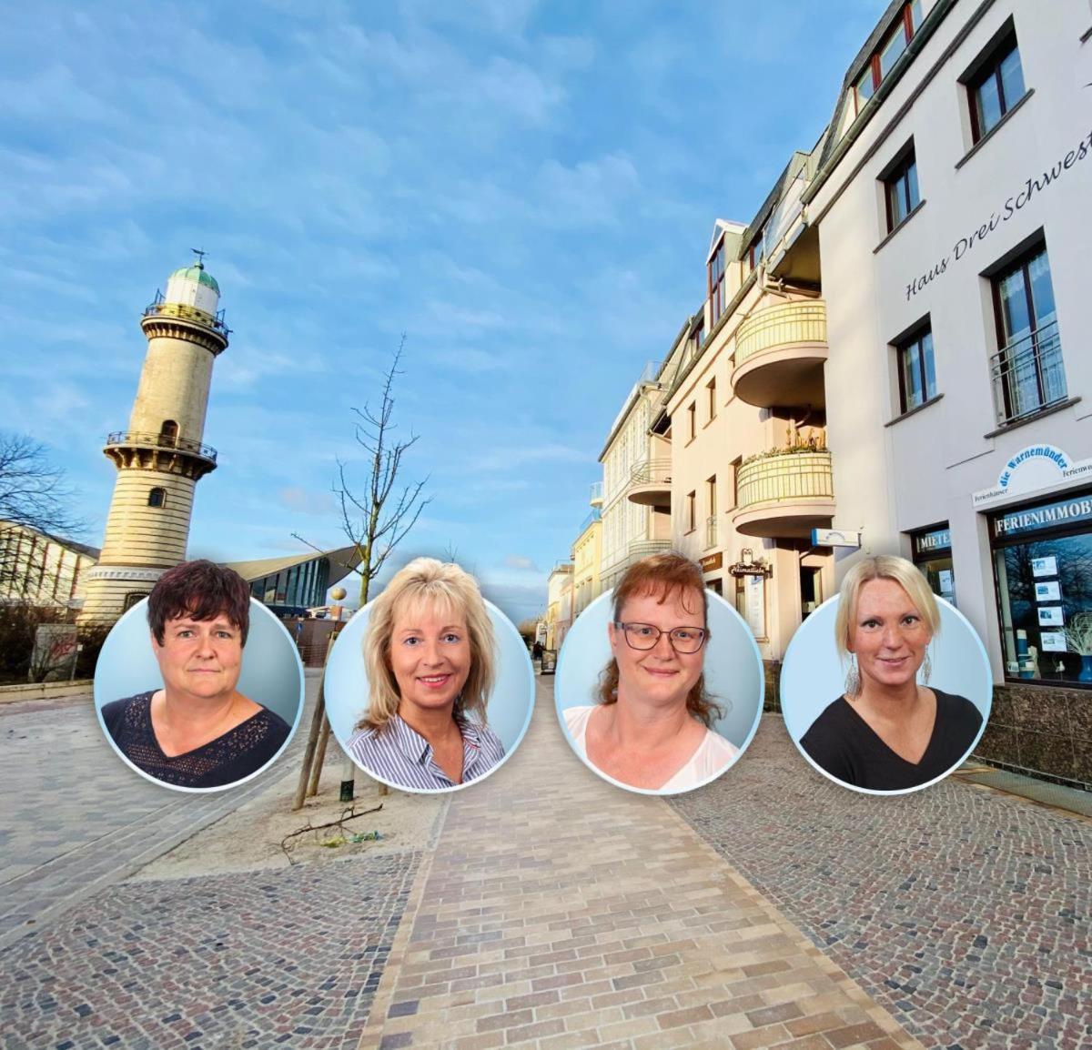 Haus Drei Schwestern, Traumzeit Rostock Exterior foto